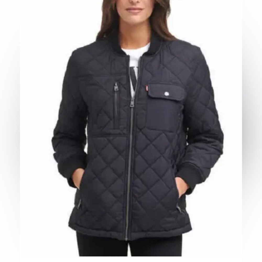 Levi diamond quilted Jack